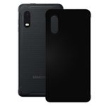 PEDEA Soft TPU Schutzhülle für Samsung Galaxy Xcover Pro (Schwarz)
