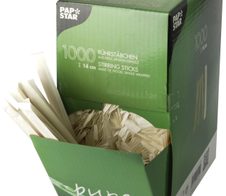 Papstar 87858 Wegwerf-Löffel Holz - 1.000 Stück