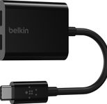 Belkin ROCKSTAR™ USB-C Audio- und Ladeadapter, schwarz