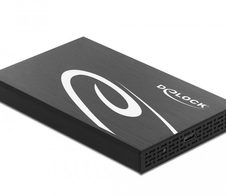DeLOCK Externes Gehäuse für 2.5" SATA HDD / SSD mit USB 3.1 Gen 2