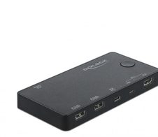 DeLOCK KVM Switch HDMI / USB-C mit USB 2.0
