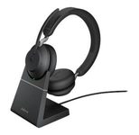 Jabra Evolve2 65 MS Stereo Headset On-Ear schwarz