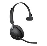 Jabra Evolve2 65 MS Mono Headset On-Ear schwarz
