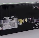 Lexmark Original Toner schwarz 8.000 Seiten (C734A1KG) für C734dn/dtn/dw/n, C736dn/n/dtn, X734de, X736de, X738de/dte