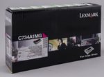 Lexmark Original Toner magenta 6.000 Seiten (C734A1MG) für C734dn/dtn/dw/n, C736dn/dtn/n, X734de, X736de, X738de/dte