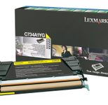 Lexmark Original Toner gelb 6.000 Seiten (C734A1YG) für C734dn/dtn/dw/n, C736dn/dtn/n, X734de, X736de, X738de/dte