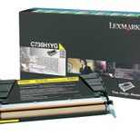 Lexmark Original Toner gelb 10.000 Seiten (C736H1YG) C736dn/dtn/n, X736de, X738de/dte