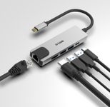 D-Link 5-In-1 USB-C Hub mit HDMI/Ethernet und USB-C Thunderbolt 3 Dockingstation