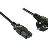InLine - Stromkabel - IEC 60320 C13 zu CEE 7/7 (M) - 10 m -