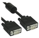 InLine - VGA-Kabel - HD-15 ohne Pol 9 (M) zu HD-15 ohne Pol 9 (M) - 5 m - geformt - schwarz