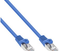 InLine® Netzwerk-Kabel 1 m blau