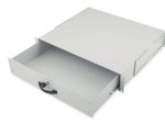 Digitus 19" Serverschrank Schublade für Tastaturen & Dokumente 2HE RAL7035 grau (DN-19 KEY-2U)