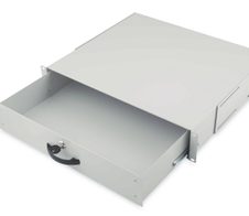 Digitus 19" Serverschrank Schublade für Tastaturen & Dokumente 2HE RAL7035 grau (DN-19 KEY-2U)