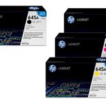 HP Original 645A Toner 4er Set schwarz, cyan, magenta, gelb