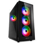 Sharkoon PC Gehäuse TG5 Pro RGB ATX schwarz
