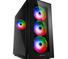 Sharkoon PC Gehäuse TG5 Pro RGB ATX schwarz