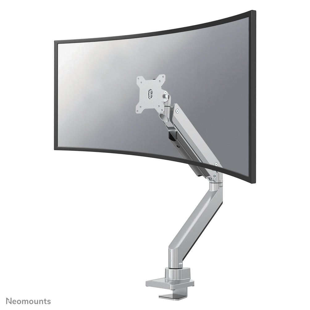 Neomounts NM-D775SILVERPLUS Tischhalterung für curved Bildschirme bis 49" (124 cm) - Silber video preview