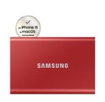 Samsung Portable SSD T7 500GB für PC/Mac (red)