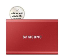 Samsung Portable SSD T7 500GB für PC/Mac (red)
