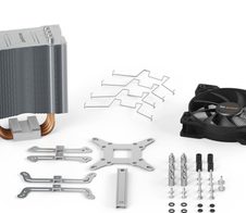 be quiet Luftkühler Pure Rock 2 120mm 150W TDP silber-schwarz