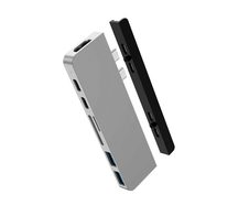 HyperDrive Duo 7in1 Dockingstation für MacBook USB-C, silber