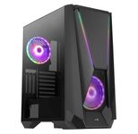 Aerocool PC Gehäuse Visor Mid-Tower Schwarz