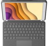 Logitech Combo Touch Tastatur und Foliohülle mit Trackpad grafit