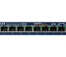 Netgear GS108GE 8-Port Gigabit Unmanaged Switch