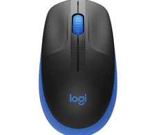 Logitech M190 Full-Size Wireless Maus (kabellos, blau)
