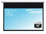 Optoma DE-9092EGA motorisierte Leinwand für Wand-/Deckenmontage, 16:9, (92") 234 cm