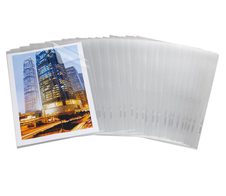 LEITZ Sichthüllen 4020 DIN A4 0,16mm - 100 Stück (glasklar)