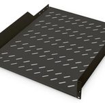 Digitus Fachboden 19"-Schränke festeinbau ab 800mm Tiefe bis 25kg 2HE RAL9005 schwarz