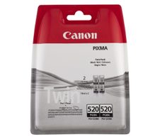 Canon Original PGI-520 PGBK Druckerpatronen 2er-Pack - schwarz 341 Seiten