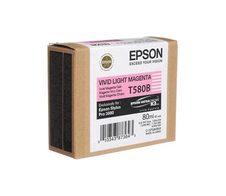 Epson Original T580B UltraChrome K3 Druckerpatrone magenta hell 80ml (C13T580B00)