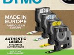 DYMO® Original D1-Schriftband für LabelManager™ 9mm x 7m - Polyester, wieder ablösbar -  schwarz auf gelb
