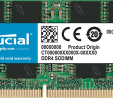 Crucial RAM 16GB (1x16GB) DDR4 3200MHz SODIMM grün