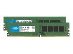Crucial RAM 32 GB (2x16 GB) DDR4 Kit 3200MHz UDIMM grün