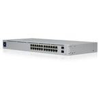 Ubiquiti UniFi Switch USW-24 managed Switch 24x 1GbE + 2x 1G SFP an Rack montierbar (USW-24)