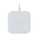 Logitech Powered Pad kabelloses Ladegerät weiß