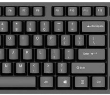 Acer Tastatur 100 USB Kabel, Nummernblock, Deutsch