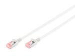 DIGITUS Patch-Kabel Slim RJ-45 (M) zu RJ-45 (M) 5m Kupfer U/FTP Cat 6 grau (DK-1624-050S)