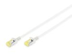DIGITUS Patch-Kabel Slim RJ-45 (M) zu RJ-45 (M) 1m Kupfer U/FTP Cat 6a grau (DK-1624-A-010S)