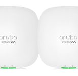 HPE Networking Instant On 2xAP22 (RW) ohne Netzteil Access Point Dualband Set2 (Wi-Fi 6, 2,4/5 GHz, Smart Mesh-WLAN, R4W02A