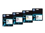 HP Original 712 Druckerpatronen - 4er Multipack kleine Kapazität