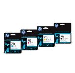 HP Original 712 Druckerpatronen - 4er Multipack kleine Kapazität