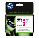 HP Original 712 Druckerpatronen 3er Pack magenta 29ml (3ED77A)