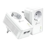 TP-Link TL-PA7027P KIT AV1000 2-Port Gigabit Powerline Adapter mit Steckdose