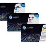 HP Original 648A Toner 3er Set cyan, magenta, gelb 11.000 Seiten