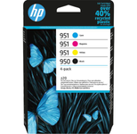 HP Original 950/951 Druckerpatronen - 4er Multipack (6ZC65AE)