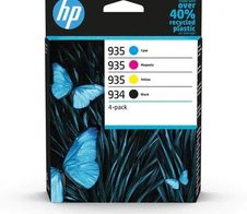 HP Original 934/935 Druckerpatronen 4er Multipack schwarz, cyan, magenta, gelb (6ZC72AE)